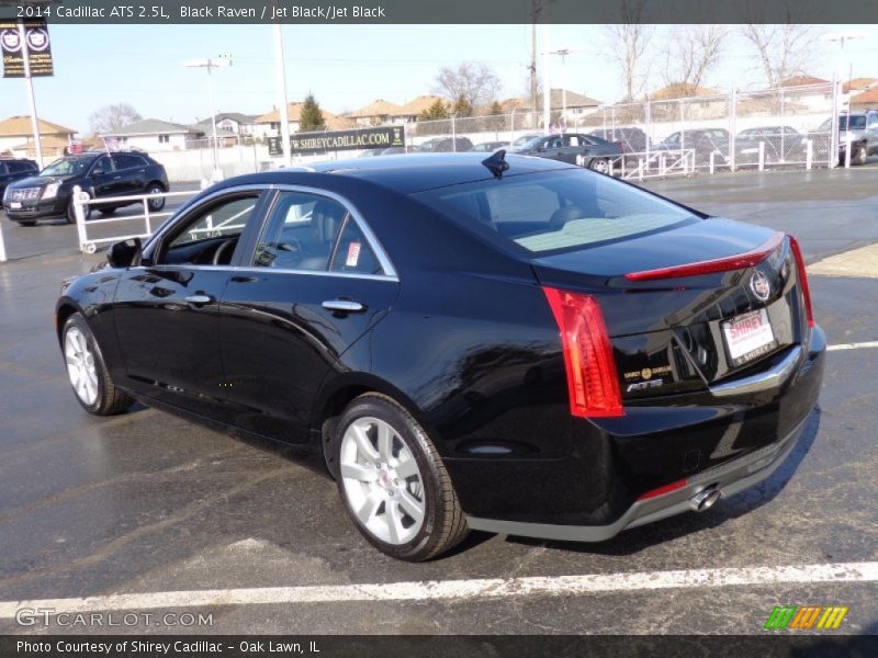 Black Raven / Jet Black/Jet Black 2014 Cadillac ATS 2.5L