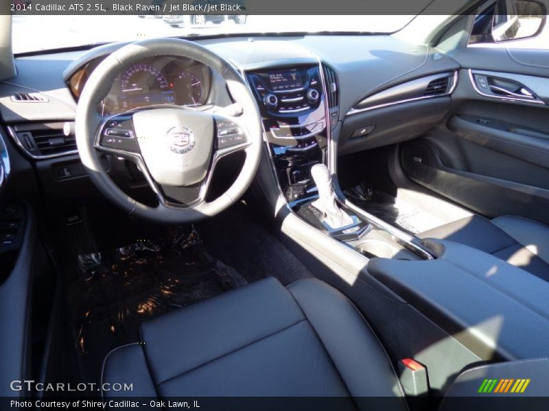Black Raven / Jet Black/Jet Black 2014 Cadillac ATS 2.5L