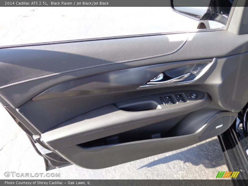 Black Raven / Jet Black/Jet Black 2014 Cadillac ATS 2.5L