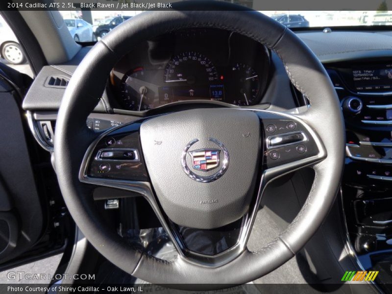 Black Raven / Jet Black/Jet Black 2014 Cadillac ATS 2.5L