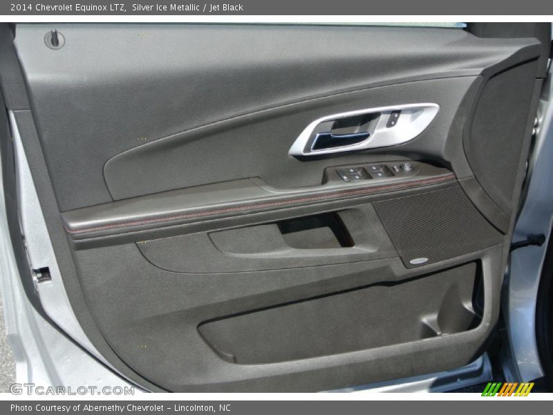 Silver Ice Metallic / Jet Black 2014 Chevrolet Equinox LTZ