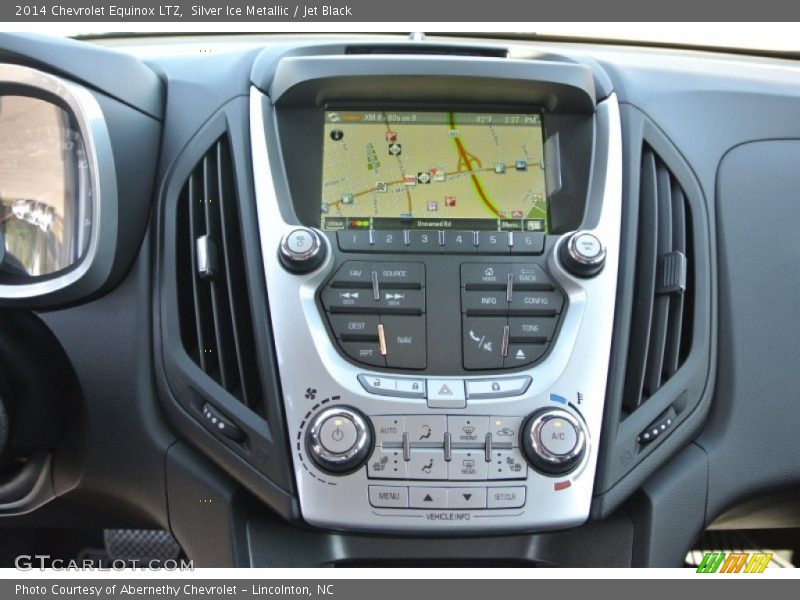 Silver Ice Metallic / Jet Black 2014 Chevrolet Equinox LTZ