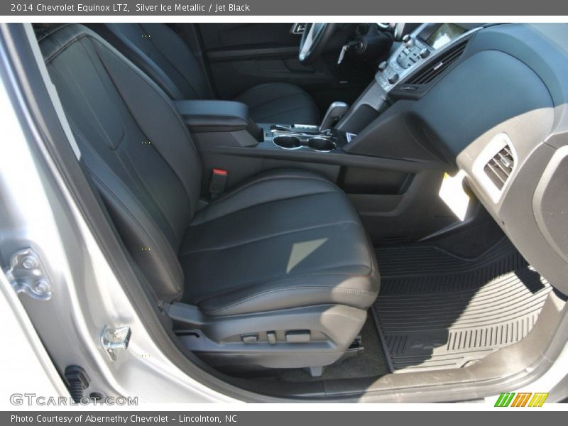 Silver Ice Metallic / Jet Black 2014 Chevrolet Equinox LTZ
