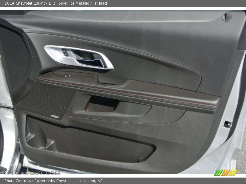 Silver Ice Metallic / Jet Black 2014 Chevrolet Equinox LTZ