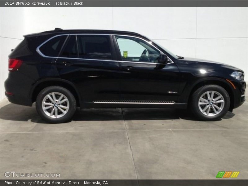 Jet Black / Black 2014 BMW X5 xDrive35d