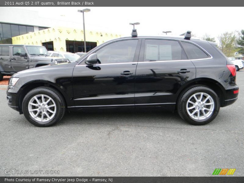 Brilliant Black / Black 2011 Audi Q5 2.0T quattro