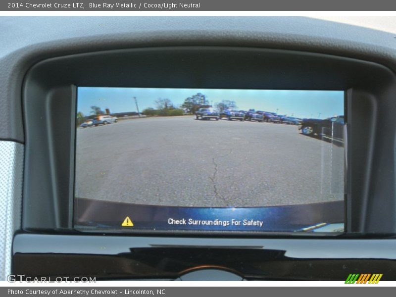 Blue Ray Metallic / Cocoa/Light Neutral 2014 Chevrolet Cruze LTZ