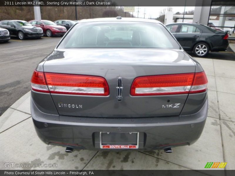 Sterling Grey Metallic / Dark Charcoal 2011 Lincoln MKZ FWD