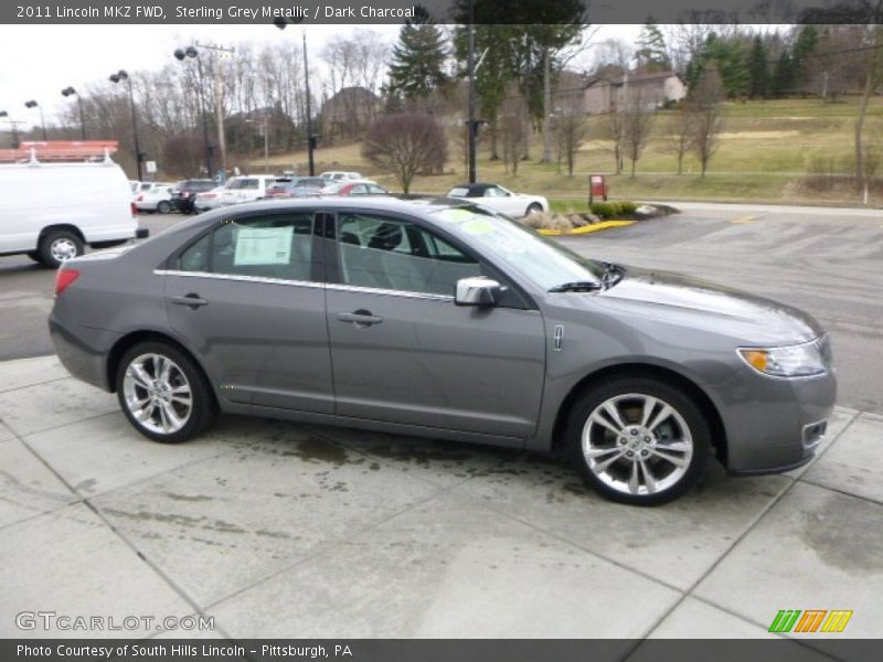 Sterling Grey Metallic / Dark Charcoal 2011 Lincoln MKZ FWD