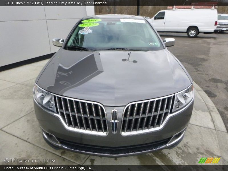 Sterling Grey Metallic / Dark Charcoal 2011 Lincoln MKZ FWD