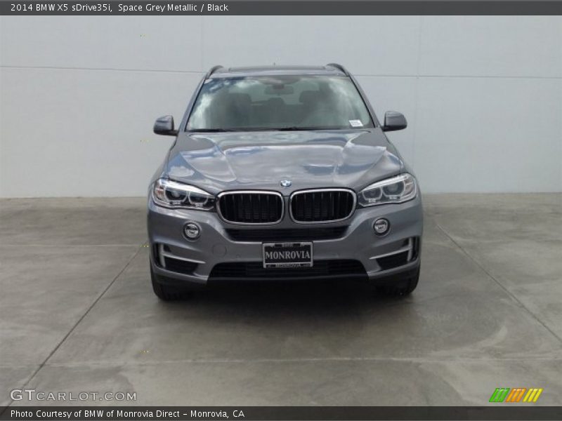 Space Grey Metallic / Black 2014 BMW X5 sDrive35i