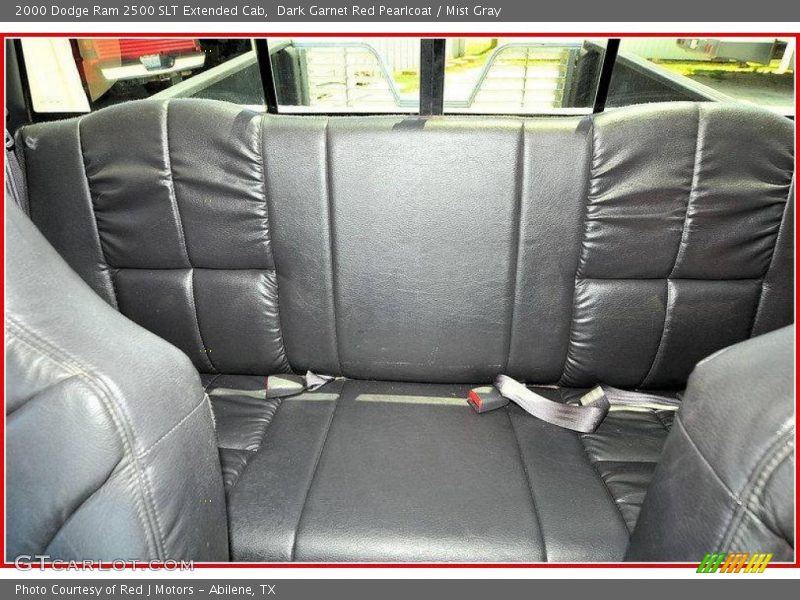 Dark Garnet Red Pearlcoat / Mist Gray 2000 Dodge Ram 2500 SLT Extended Cab