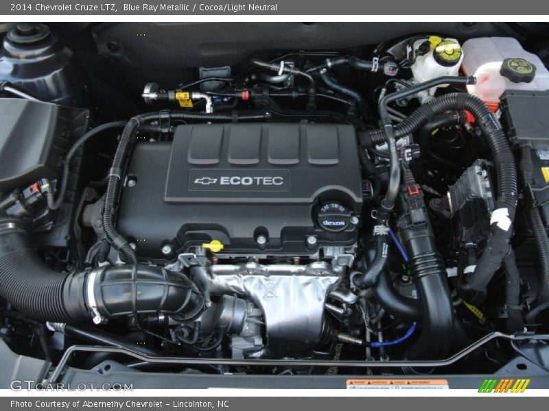 Blue Ray Metallic / Cocoa/Light Neutral 2014 Chevrolet Cruze LTZ