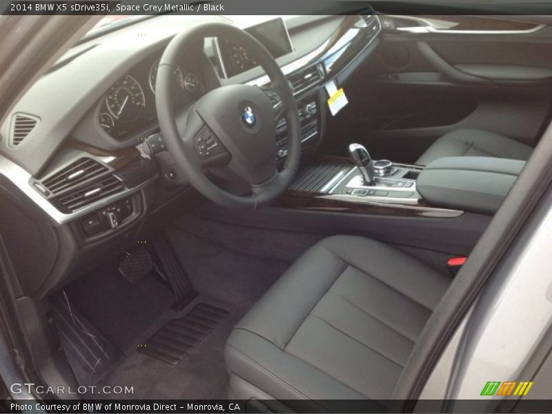Space Grey Metallic / Black 2014 BMW X5 sDrive35i