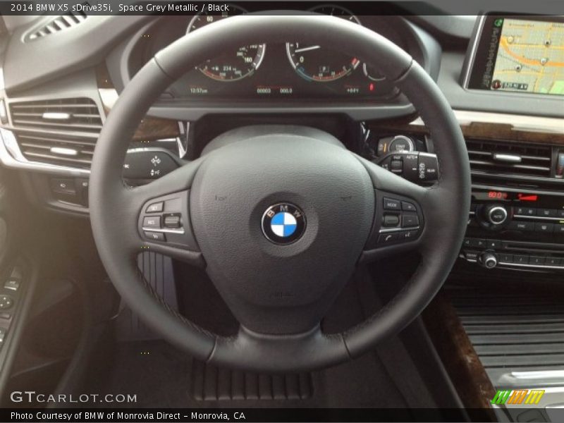 Space Grey Metallic / Black 2014 BMW X5 sDrive35i