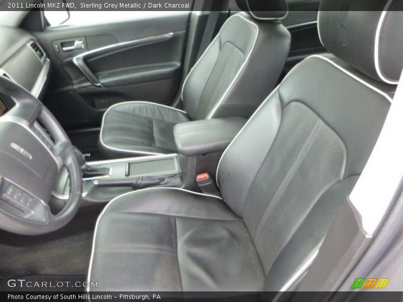 Sterling Grey Metallic / Dark Charcoal 2011 Lincoln MKZ FWD