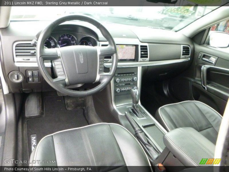 Sterling Grey Metallic / Dark Charcoal 2011 Lincoln MKZ FWD