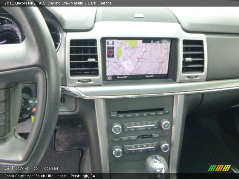 Sterling Grey Metallic / Dark Charcoal 2011 Lincoln MKZ FWD