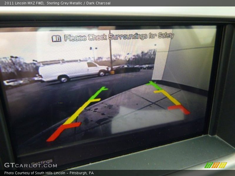 Sterling Grey Metallic / Dark Charcoal 2011 Lincoln MKZ FWD