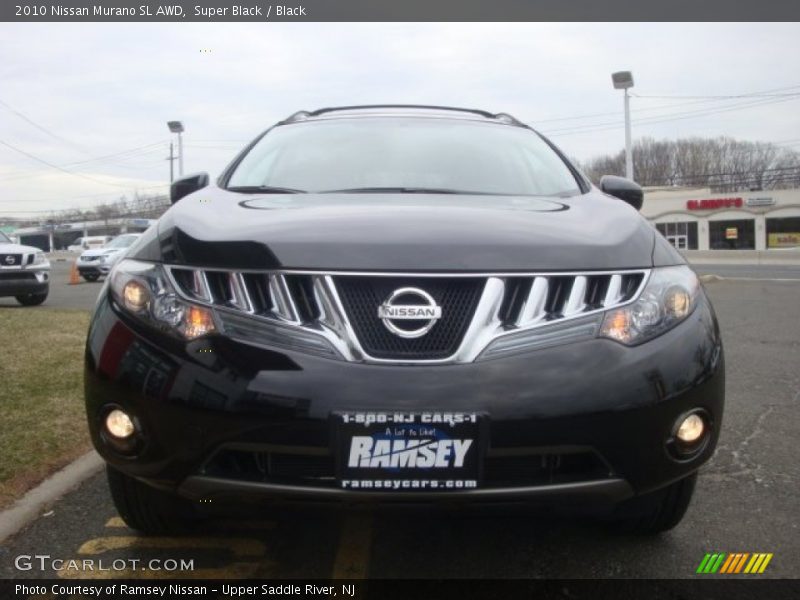 Super Black / Black 2010 Nissan Murano SL AWD
