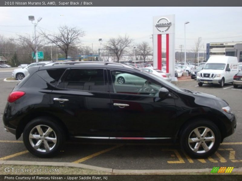 Super Black / Black 2010 Nissan Murano SL AWD