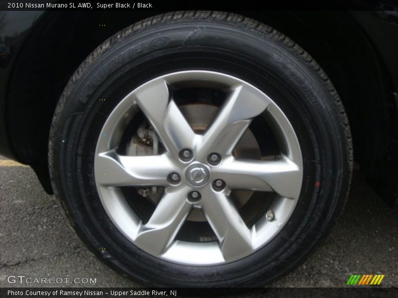 Super Black / Black 2010 Nissan Murano SL AWD