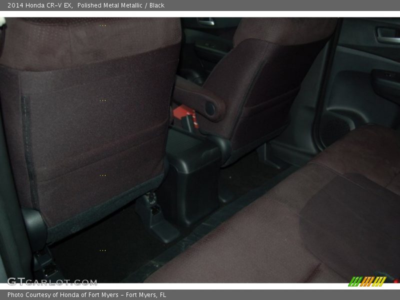 Polished Metal Metallic / Black 2014 Honda CR-V EX