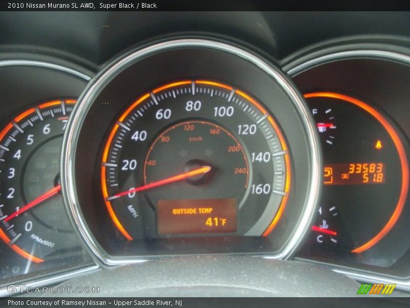 Super Black / Black 2010 Nissan Murano SL AWD