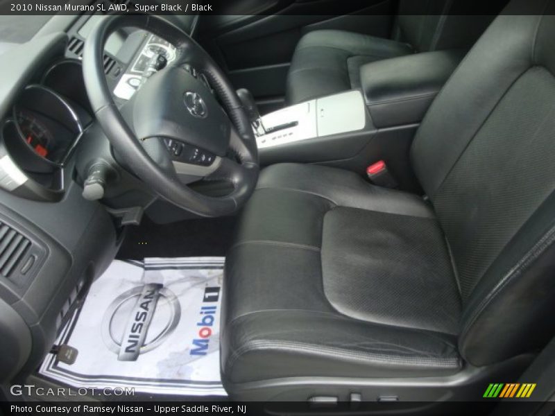 Super Black / Black 2010 Nissan Murano SL AWD