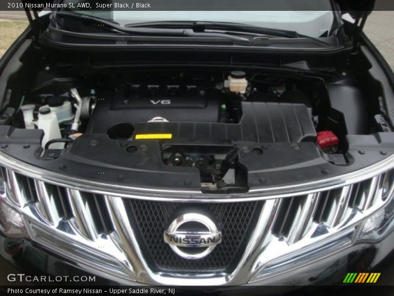 Super Black / Black 2010 Nissan Murano SL AWD