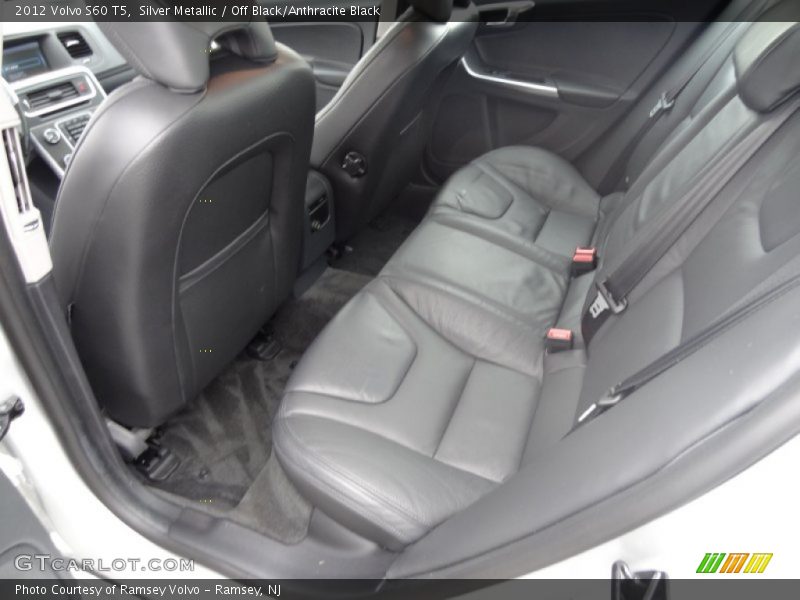 Silver Metallic / Off Black/Anthracite Black 2012 Volvo S60 T5