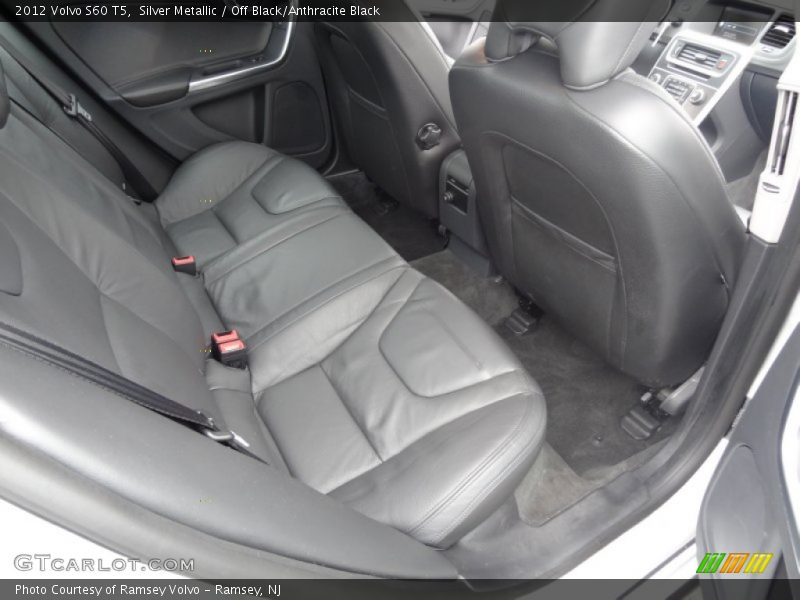Silver Metallic / Off Black/Anthracite Black 2012 Volvo S60 T5