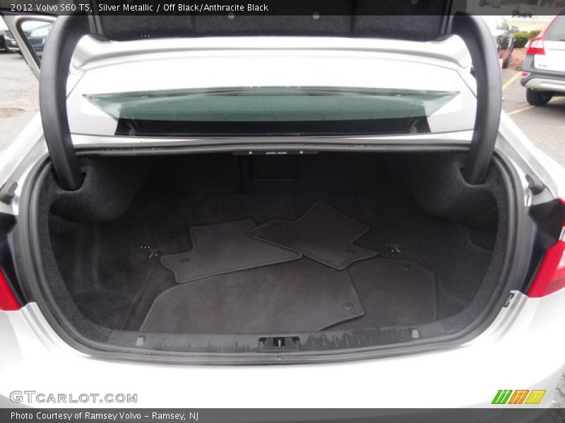 Silver Metallic / Off Black/Anthracite Black 2012 Volvo S60 T5