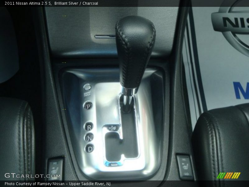 Brilliant Silver / Charcoal 2011 Nissan Altima 2.5 S