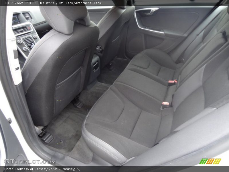 Ice White / Off Black/Anthracite Black 2012 Volvo S60 T5