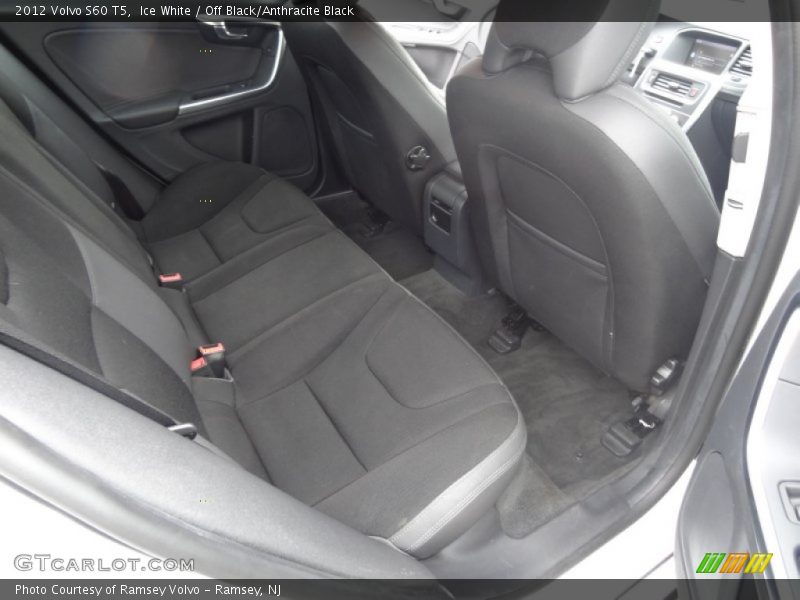 Ice White / Off Black/Anthracite Black 2012 Volvo S60 T5