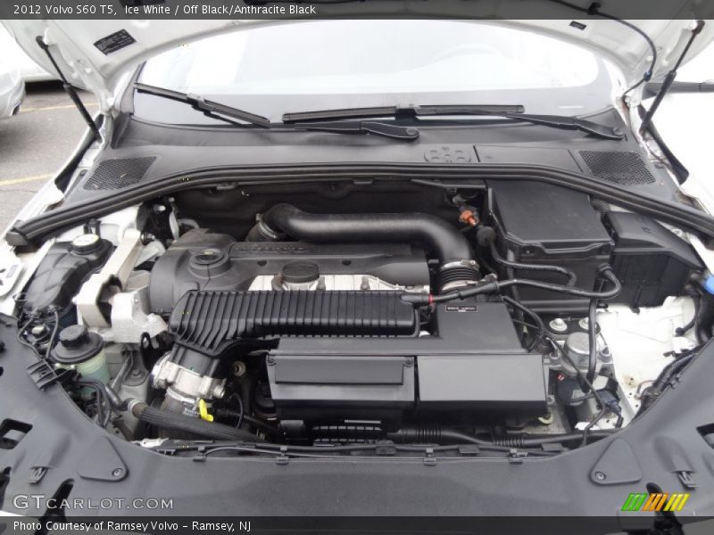 Ice White / Off Black/Anthracite Black 2012 Volvo S60 T5