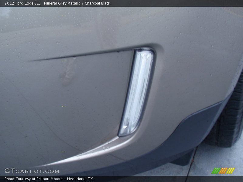 Mineral Grey Metallic / Charcoal Black 2012 Ford Edge SEL