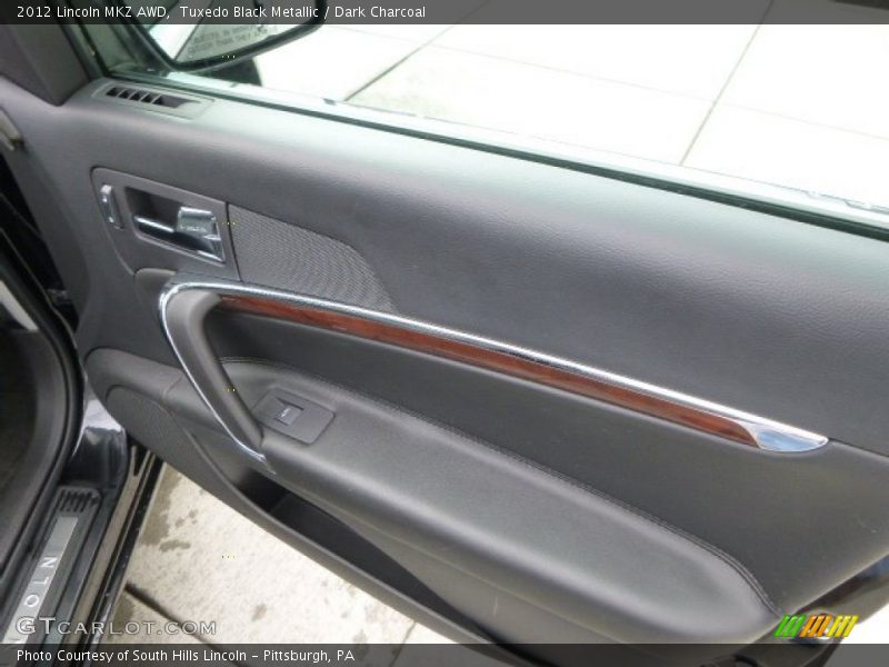 Tuxedo Black Metallic / Dark Charcoal 2012 Lincoln MKZ AWD