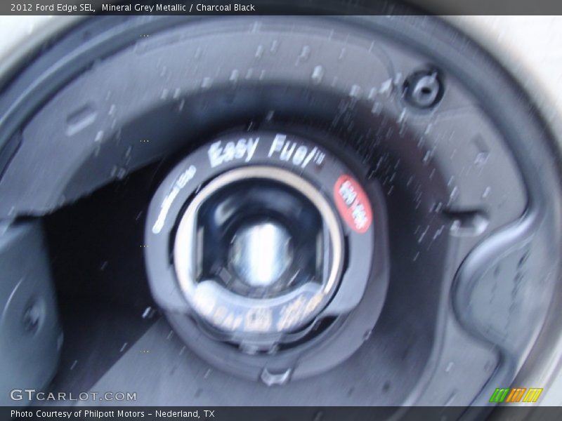 Mineral Grey Metallic / Charcoal Black 2012 Ford Edge SEL