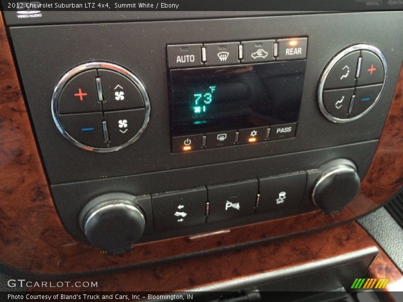 Summit White / Ebony 2012 Chevrolet Suburban LTZ 4x4