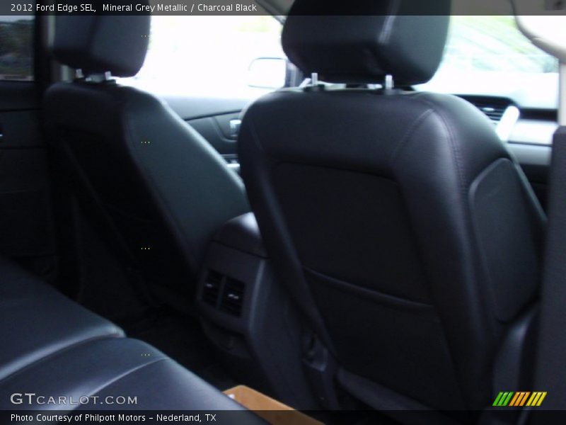 Mineral Grey Metallic / Charcoal Black 2012 Ford Edge SEL
