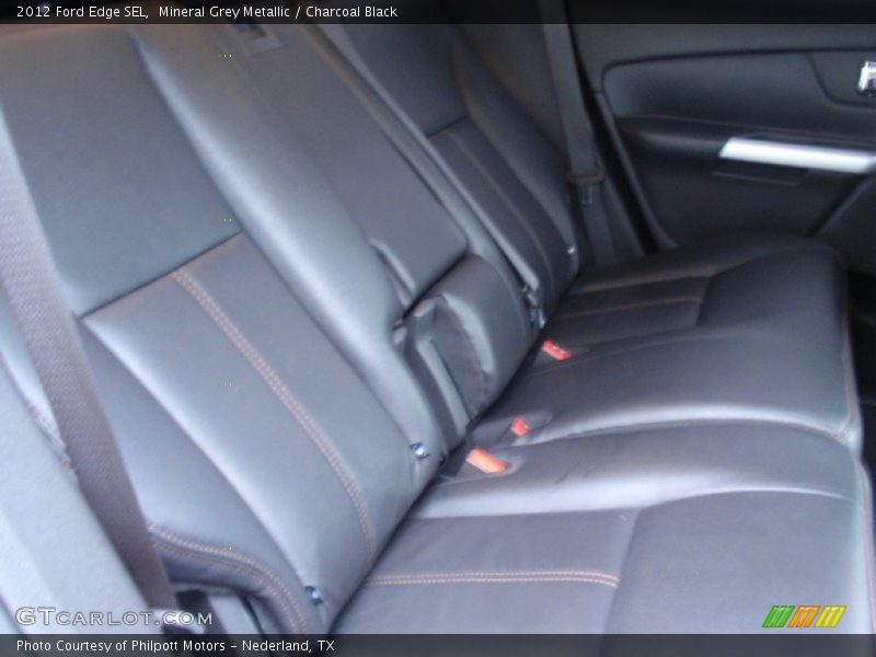 Mineral Grey Metallic / Charcoal Black 2012 Ford Edge SEL