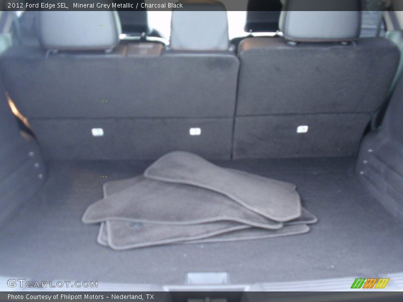 Mineral Grey Metallic / Charcoal Black 2012 Ford Edge SEL