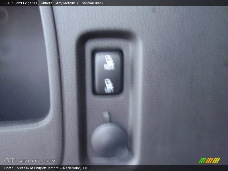 Mineral Grey Metallic / Charcoal Black 2012 Ford Edge SEL