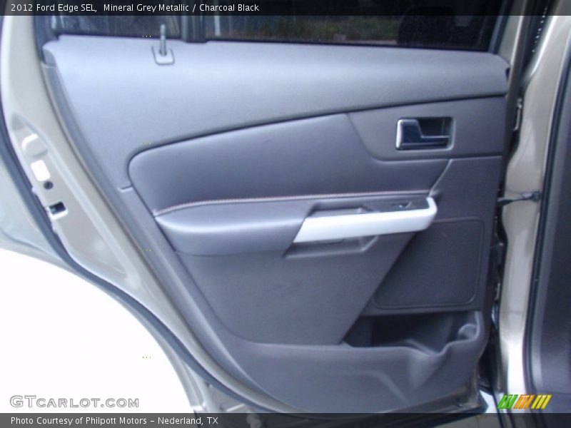 Mineral Grey Metallic / Charcoal Black 2012 Ford Edge SEL