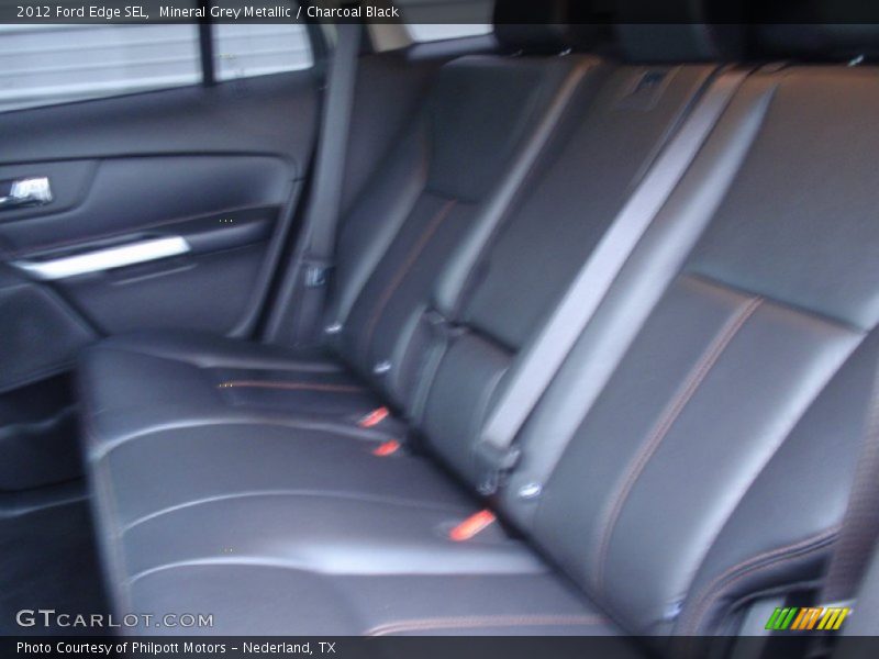 Mineral Grey Metallic / Charcoal Black 2012 Ford Edge SEL