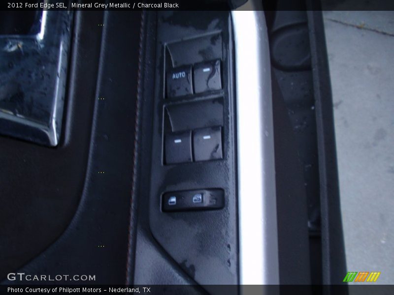Mineral Grey Metallic / Charcoal Black 2012 Ford Edge SEL