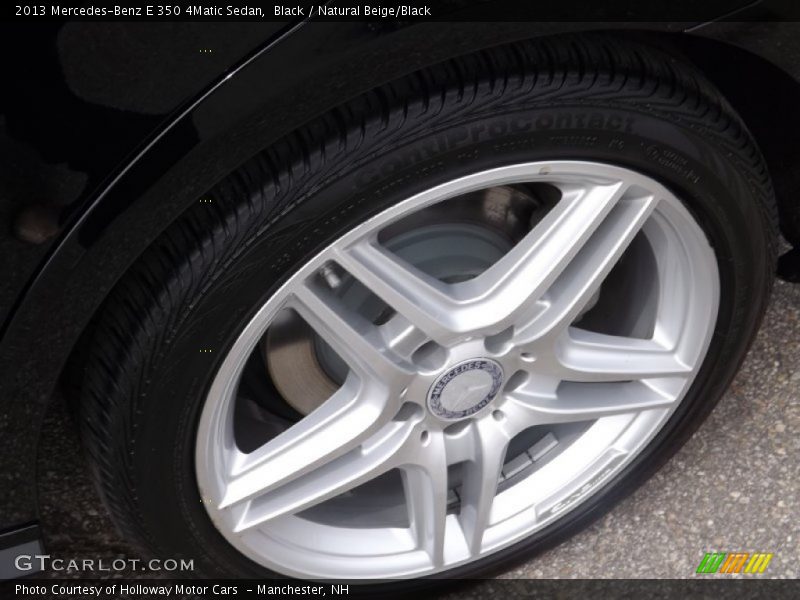 Black / Natural Beige/Black 2013 Mercedes-Benz E 350 4Matic Sedan