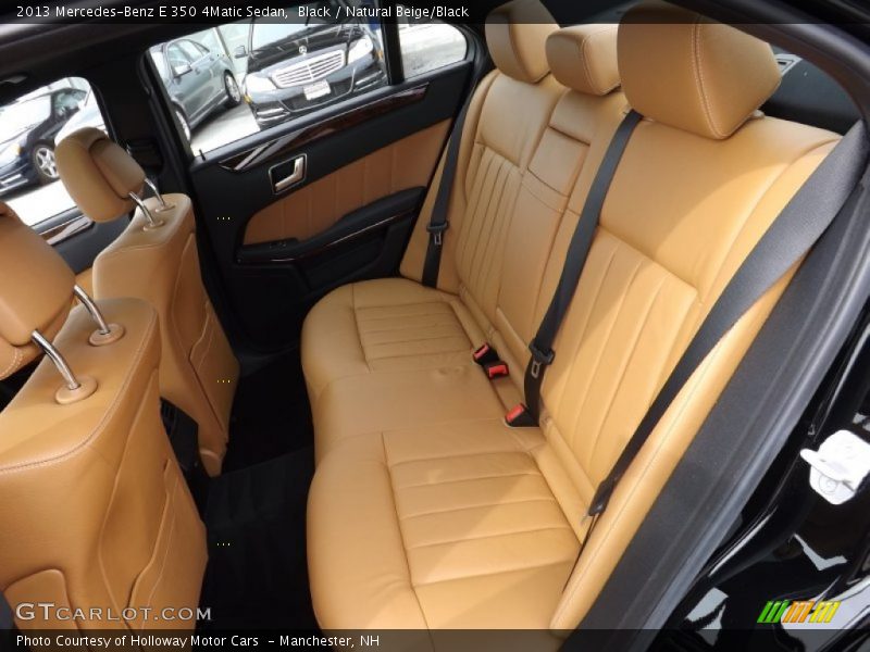 Rear Seat of 2013 E 350 4Matic Sedan